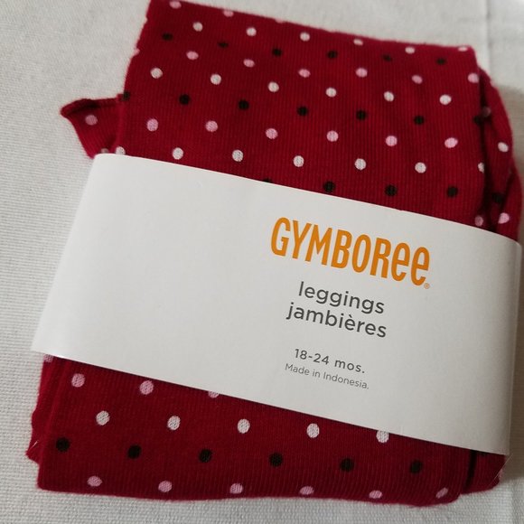 Gymboree Sweet Treats 18-24 Month NWT Leggings polka dot. - Picture 1 of 2